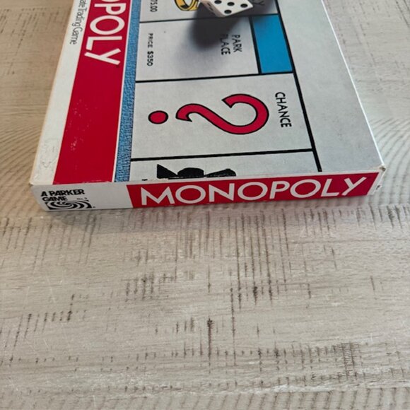 vintage 1971 Parker Brothers Monopoly - Picture 10 of 11